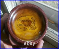 1909 Royal Doulton Kingsware Dewars Whiskey Oyez Oyez Town Crier Handled Jug