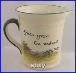 1920s Royal Doulton Bobbie Burns jug D4419