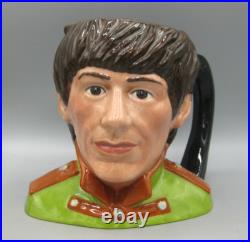 1984 Royal Doulton Beatles George Harrison Toby Mug Character Jug Figurine D6727