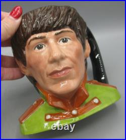 1984 Royal Doulton Beatles George Harrison Toby Mug Character Jug Figurine D6727