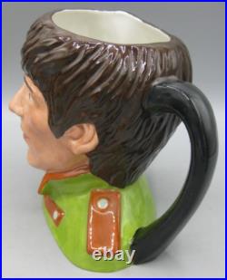 1984 Royal Doulton Beatles George Harrison Toby Mug Character Jug Figurine D6727