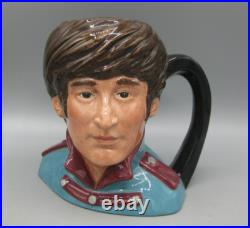 1984 Royal Doulton the Beatles John Lennon Toby Mug Character Jug Figurine D6725