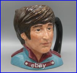 1984 Royal Doulton the Beatles John Lennon Toby Mug Character Jug Figurine D6725