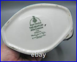 1984 Royal Doulton the Beatles John Lennon Toby Mug Character Jug Figurine D6725