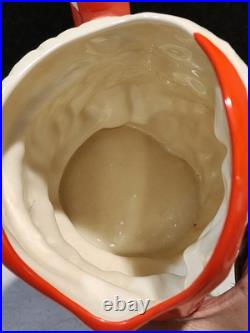 1987 Royal Doulton'santa Claus' Large Character Jug D6793 Red/green Candy Cane