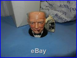 1991 Royal Doulton Character Winston Churchill Toby Jug D6934 Millennuim 2000