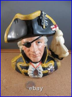 1992 Royal Doulton Vice Admiral Lord Nelson Character Jug of the Year Figurine 1992 Royal Doulton Vice Admiral Lord Nelson Character Jug of the Year Figurine