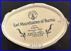 1993 Earl Mountbatten Of Burma Royal Doulton Toby Jug D6944 Limited Edition