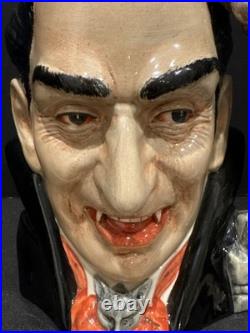 1997 Royal Doulton Count Dracula Character Jug Of The Year Signed D7053
