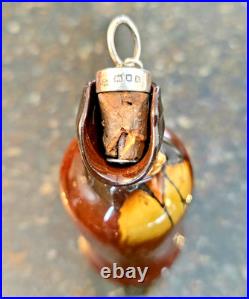 2 Royal Doulton Kingsware Whisky Watchman Modeled Head Mini Miniature Flask Jugs