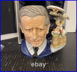 2008 Royal Doulton Prince Charles Large Character Jug D7283