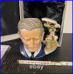 2008 Royal Doulton Prince Charles Large Character Jug D7283