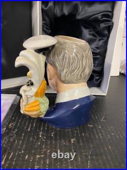 2008 Royal Doulton Prince Charles Large Character Jug D7283