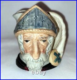 3 Lot Royal Doulton Toby Jugs Mug Henry VIII Poacher Don Quixote D6642 6429 6460