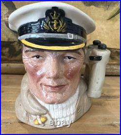 3 Royal Doulton Toby Jugs Canadian Armed Forces The Soldier Airman Sailor