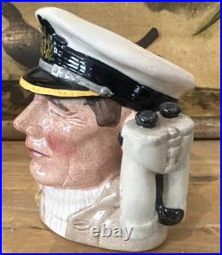 3 Royal Doulton Toby Jugs Canadian Armed Forces The Soldier Airman Sailor