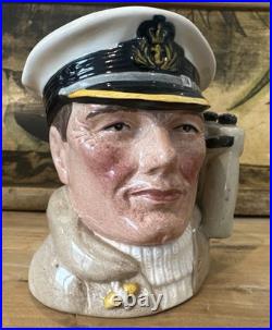 3 Royal Doulton Toby Jugs Canadian Armed Forces The Soldier Airman Sailor