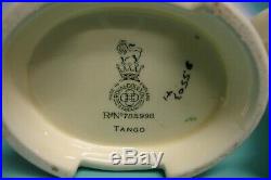 3pc Rare Various ART DECO GREEN Royal Doulton TANGO Tea pot hotwater jug custard