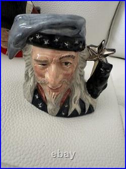 4 Royal Doulton Character Jug Modelled by Stanley James Taylor