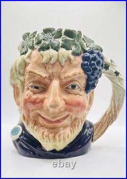 6-Piece ROYAL DOULTON COLLECTOR CHARACTER JUGS LARGE MADE IN ENGLAND
