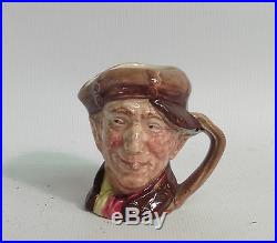 A ROYAL DOULTON MINIATURE CHARACTER JUG PEARLY BOY, ARRY, WITH BUTTONS