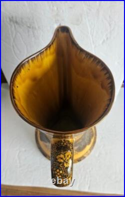 ANTIQUE ROYAL DOULTON PITCHER JUG Morrisian Ware Art Nouveau