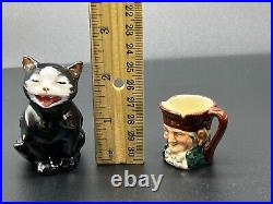 Adorable Small Royal Doulton Cat Lucky Fig and Mini Toby Jug View on Etsy Copy