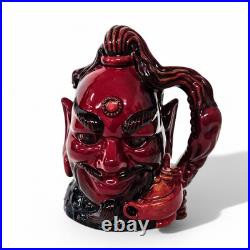 Aladdin's Genie Royal Doulton Flambe Character Jug SIGNED LIMITED EDITION