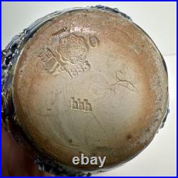 Antique 1883 Doulton Lambeth Stoneware Art Nouveau ewer jug