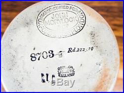 Antique 1890s Stoneware Pitcher Royal Wedding Edward Mary Doulton Lambeth Jug