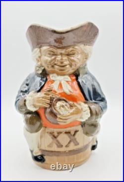 Antique 1920s Royal Doulton Lambeth Toby Jug 8589 by Harry Simeon