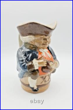 Antique 1920s Royal Doulton Lambeth Toby Jug 8589 by Harry Simeon