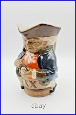 Antique 1920s Royal Doulton Lambeth Toby Jug 8589 by Harry Simeon