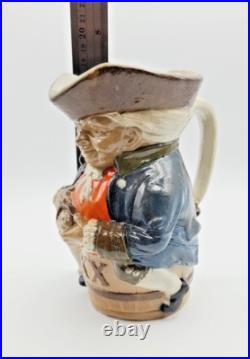 Antique 1920s Royal Doulton Lambeth Toby Jug 8589 by Harry Simeon