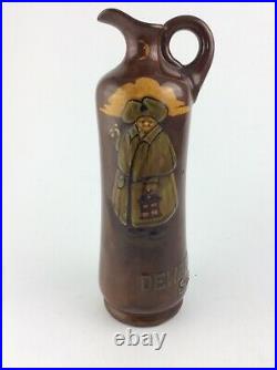 Antique Royal Doulton Kingsware Dewars Scotch whiskey jug The Watchman