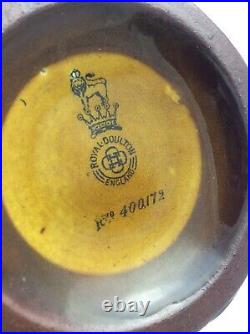 Antique Royal Doulton Kingsware Dewars Scotch whiskey jug The Watchman