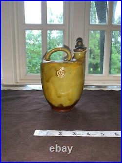 Antique Royal Doulton Kingsware Greenlees Brother Whisky Jug with Stopper C. 1909