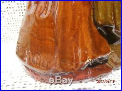 Antique Royal Doulton Kingsware Tony Weller Flask Signed Jug