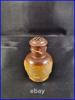 Antique Royal Doulton Lambeth Miniature Lot of 5 Jugs, Salts, Pots, Pottery