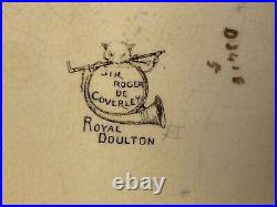 Antique Royal Doulton Porcelain Sir Roger De Coverley Pitcher / Jug