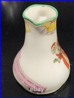 Antique Royal Doulton Series Ware Bone China SANTA CLAUS Christmas Miniature Jug