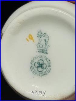 Antique Royal Doulton Series Ware Bone China SANTA CLAUS Christmas Miniature Jug