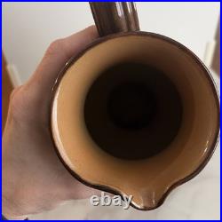 Antique Royal Doulton Stoneware QUEEN Empress VICTORIA JUG 9'' 1897 Lasting Good
