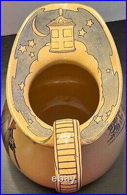 Antique Royal Doulton Watchman Pitcher & Wash Basin Bowl Chamber Set Rare