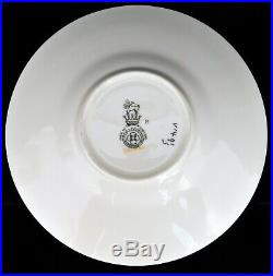 Art deco Royal Doulton 19 pc Teaset V1491 Made 1935, Trios, jug, creamer, plate