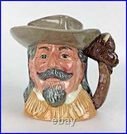 BUFFALO BILL Toby Mug Jug 1984 Royal Doulton Wild West 6735 England Vtg Gift