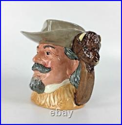 BUFFALO BILL Toby Mug Jug 1984 Royal Doulton Wild West 6735 England Vtg Gift