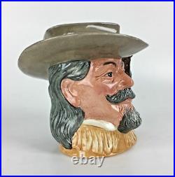BUFFALO BILL Toby Mug Jug 1984 Royal Doulton Wild West 6735 England Vtg Gift