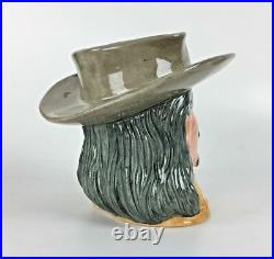 BUFFALO BILL Toby Mug Jug 1984 Royal Doulton Wild West 6735 England Vtg Gift