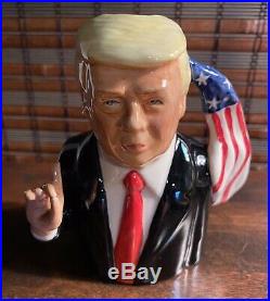 Bairstow Manor Collectables Donald J Trump Toby Face Jug #61/500 Staffordshire E